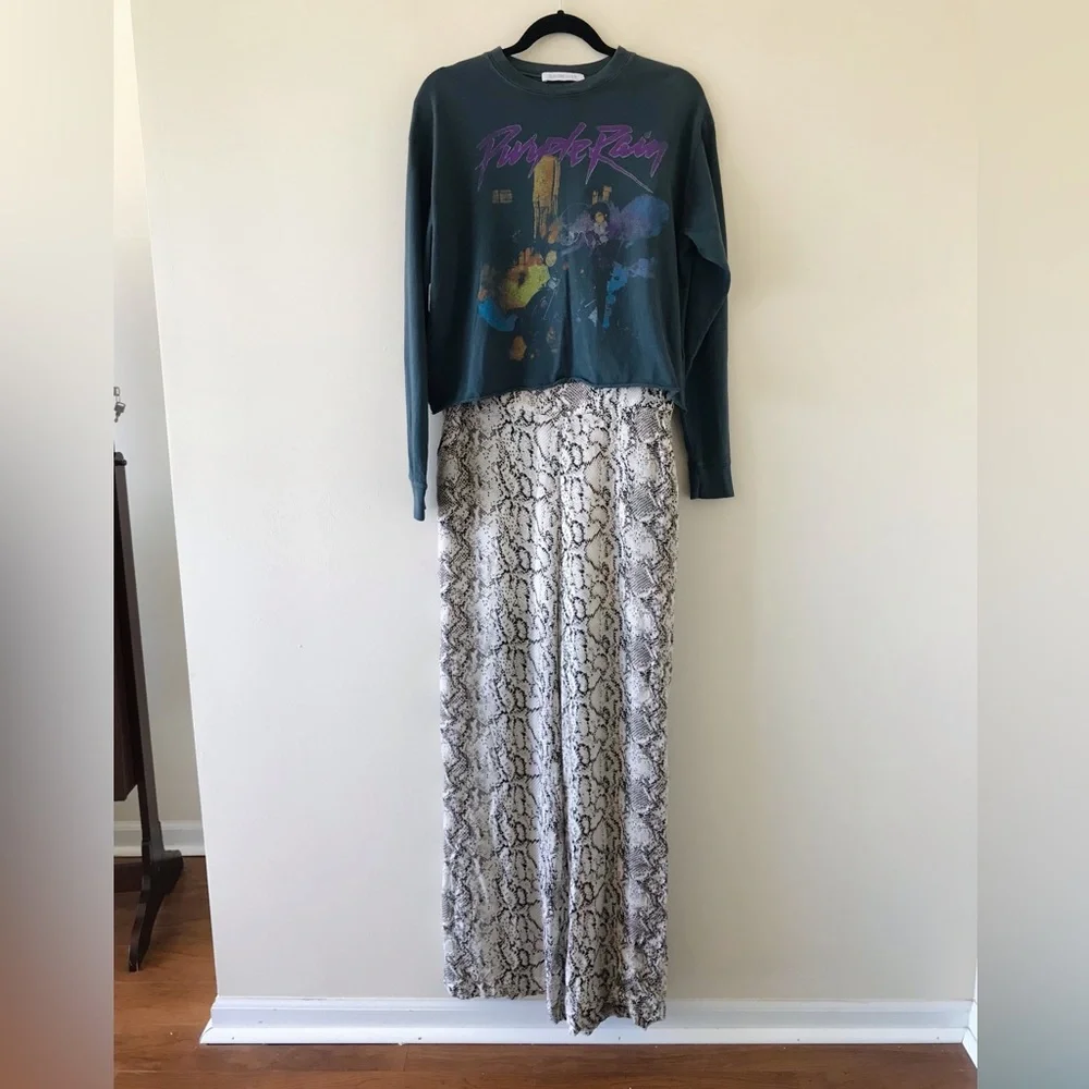 A New Day Snakeskin Print Wide Leg Pants, NWT - Picture 12 of 13